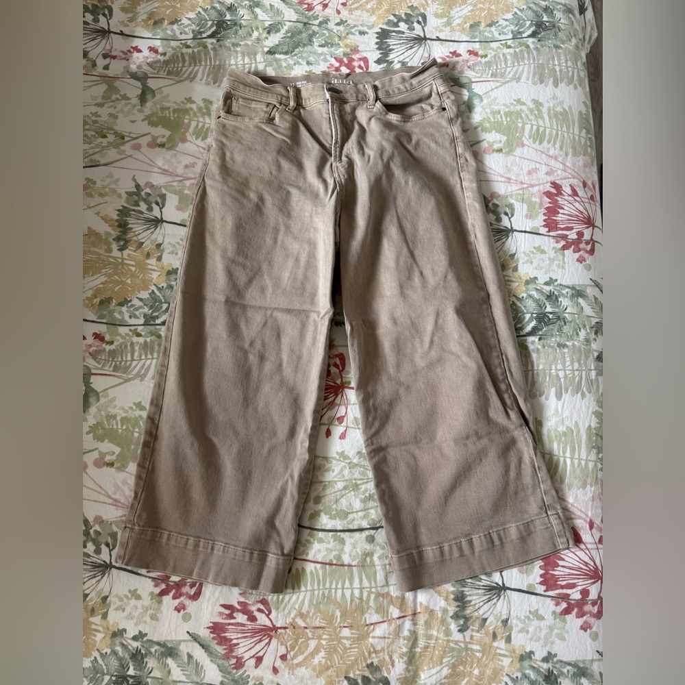 a.n.a Tan Wide Leg Pants